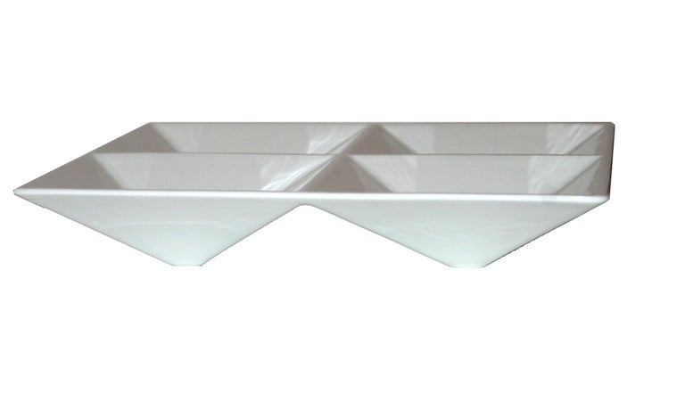 Origami Dish Designed by Kaj Franck For Arabia In Excellent Condition In New York, NY