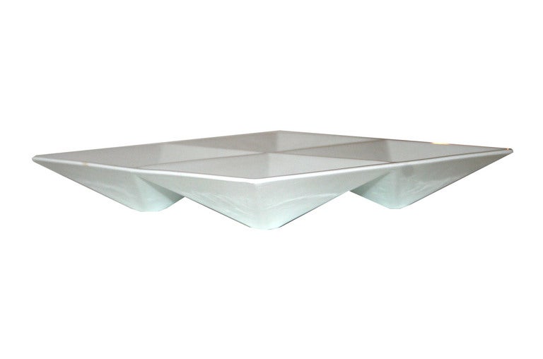 Mid-20th Century Origami Dish Designed by Kaj Franck For Arabia