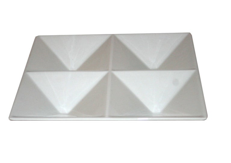 Ceramic Origami Dish Designed by Kaj Franck For Arabia
