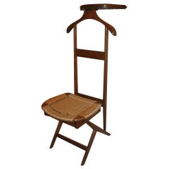 Vintage Mid-Century Gentlemens Valet Chair