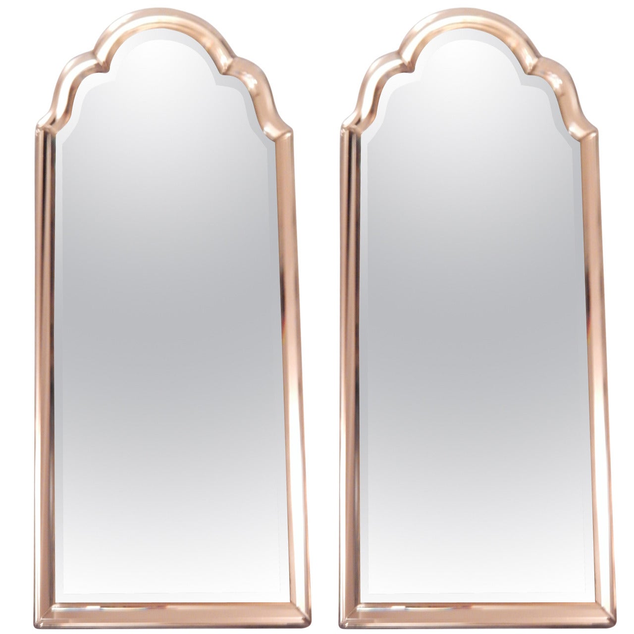 Pair of Venetian Style Mirror Framed Mirrors