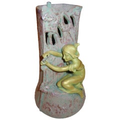 Art Nouveau Nymph Vase by Ernst Wahliss c1899-1910