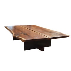 American Contemporary Studio Crafted Free Edge Large Coffee Table 3