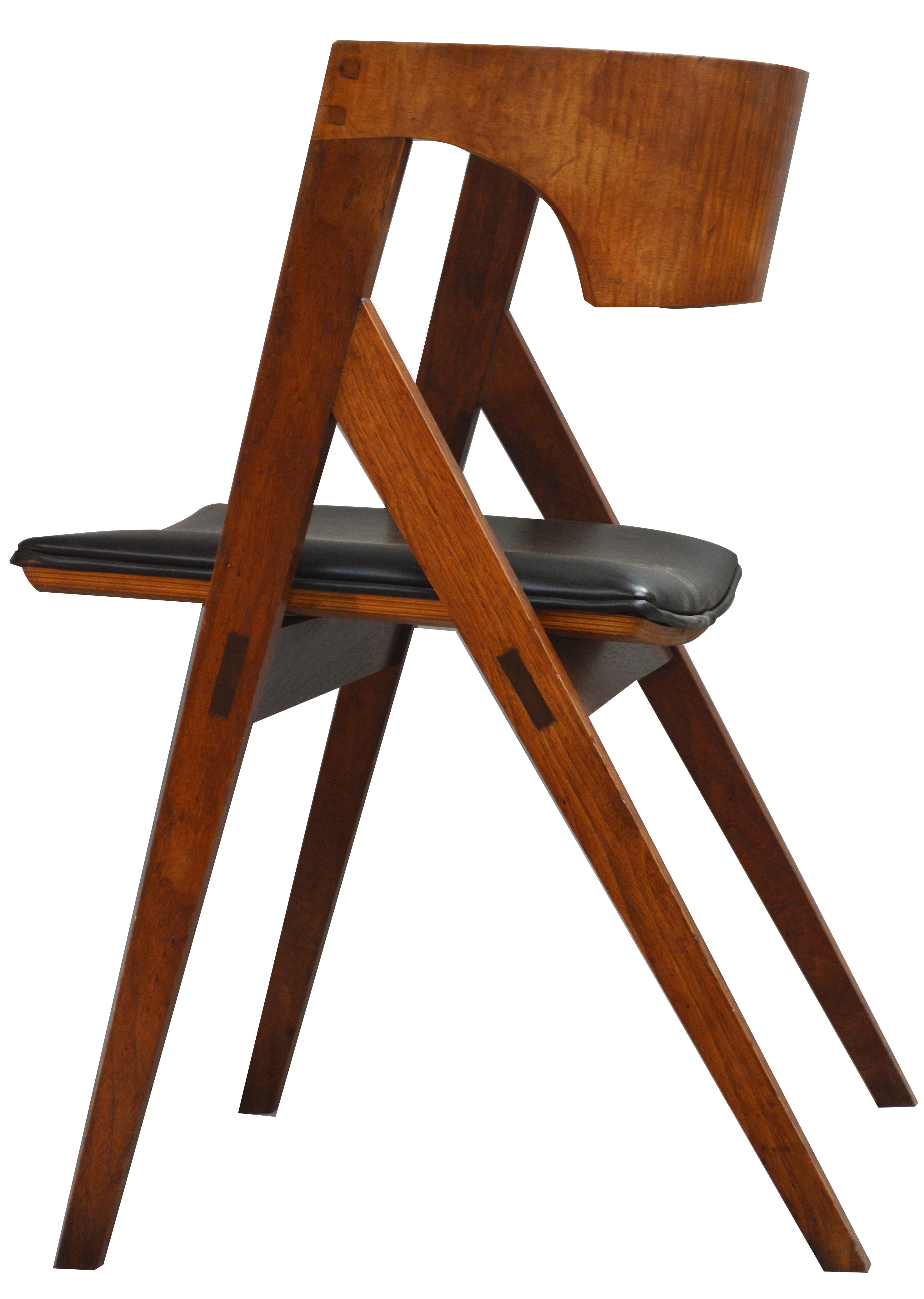 American Studio Craft Artist David N. Ebner's Dining Chair