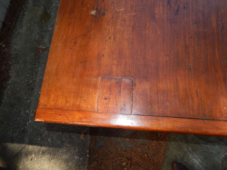 An Americana 19th Century Tavern Table/Desk In Excellent Condition In Bellport, NY