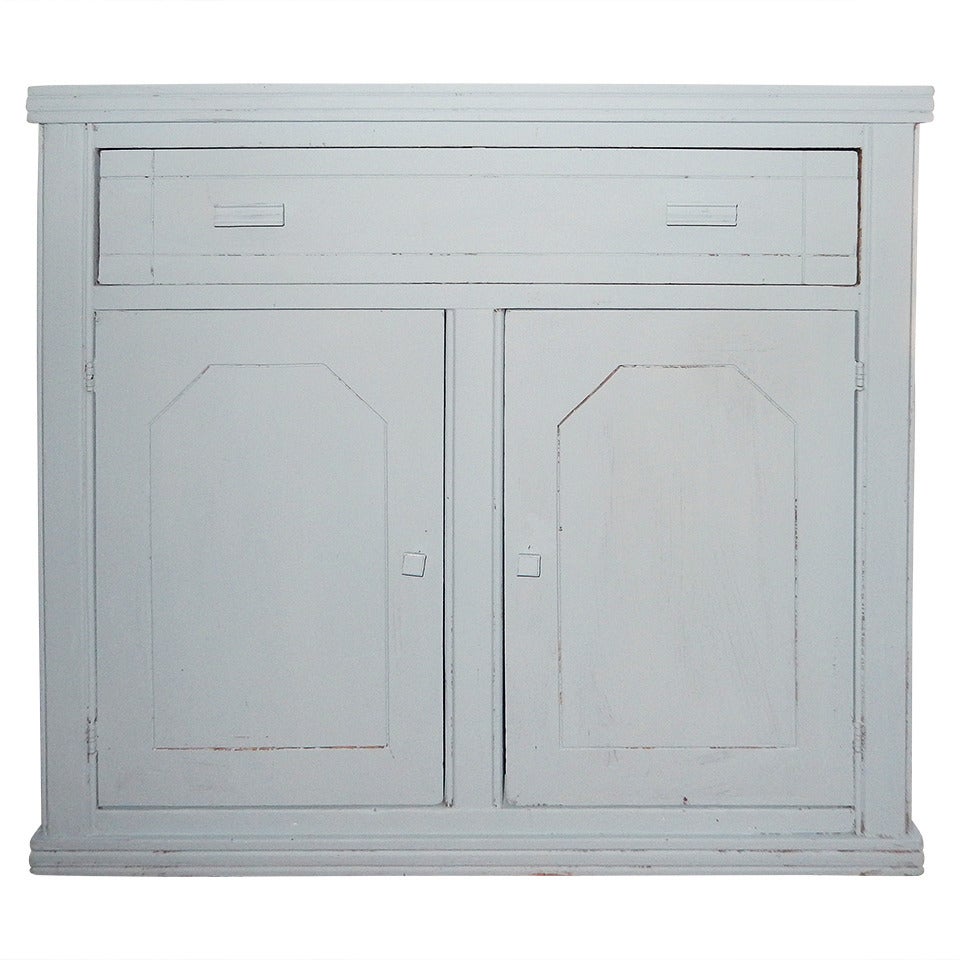 An Antique American Painted Cabinet/Cuboard