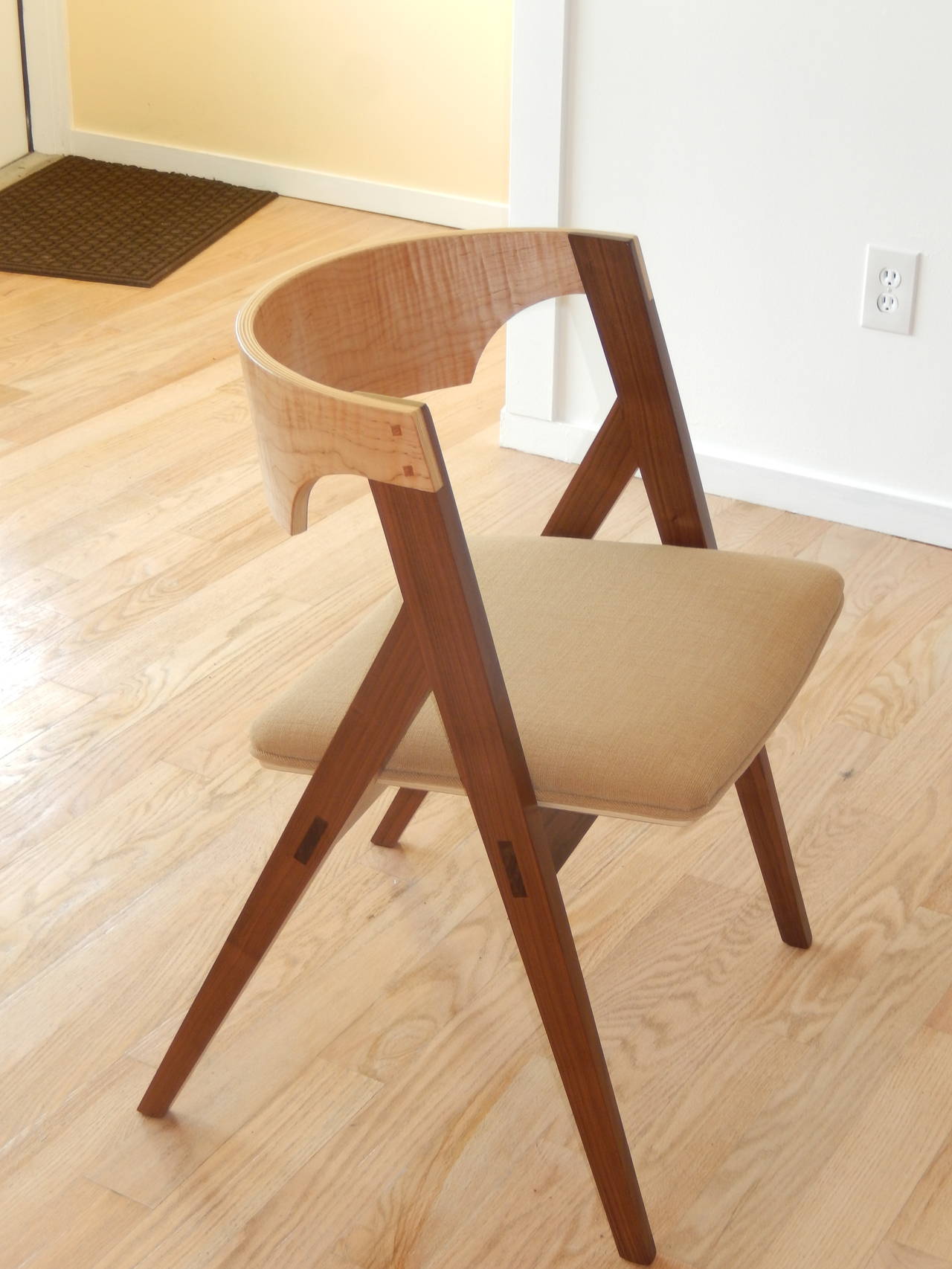 American Craftsman David N Ebner's Dining Room or Desk Chair For Sale