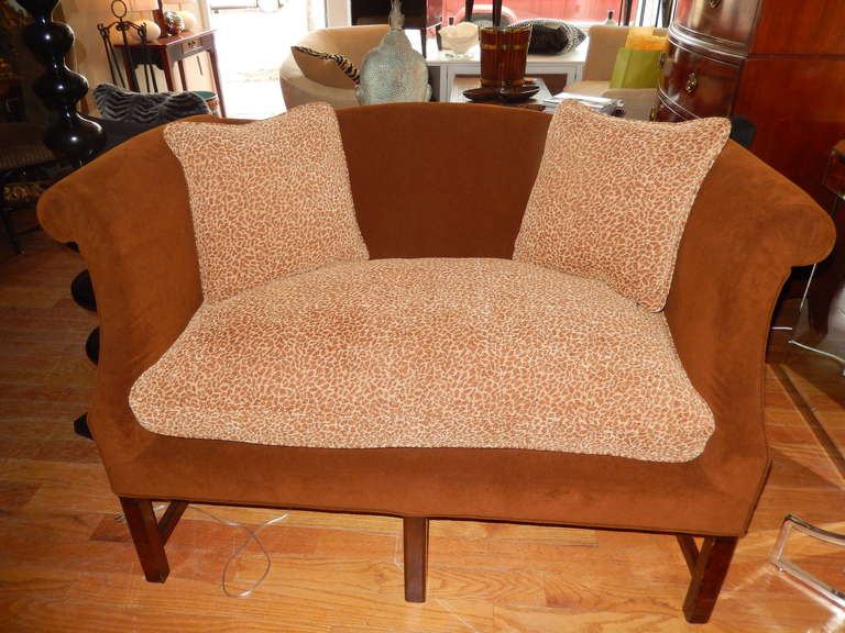 English Chinese Chippendale Settee