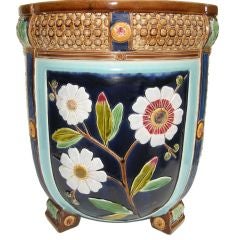 A Magnificent Monumental Wedgwood Majolica Jardiniere