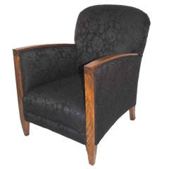 Pair, Fabulous  Art  Deco  Arm  Chairs/Club Chairs