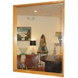 Mid-Century Russel Wright White Oak Framed Mirror