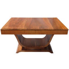 A French Art Deco Extendable Table 1920-1930 A French Art Deco Extendable Table 1920-1930