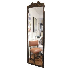 Tall Decorated Chinoiserie Mirror