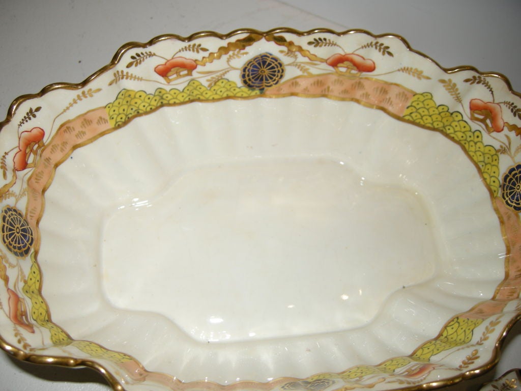 Porcelain Rare, Pair of  19th century Spode/Copeland Imari Tureens