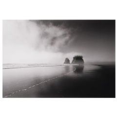 Fog and Sea Stacks, WA,  1999    Artist: Bob Kolbrener