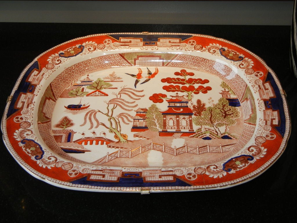 A Beautiful Imari Colorful Platter.