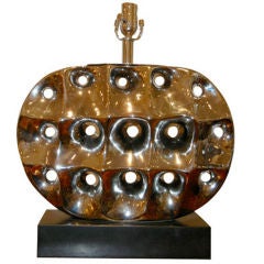 A Spectacular pair of 1960s  table lamps.