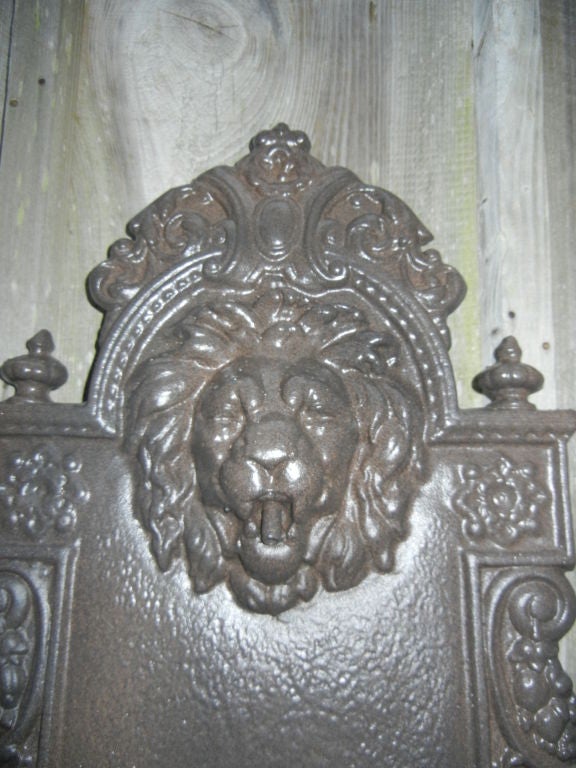 antique cast iron fountains for sale