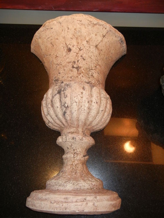 Pair, Wall Mounted French Stone Urns
