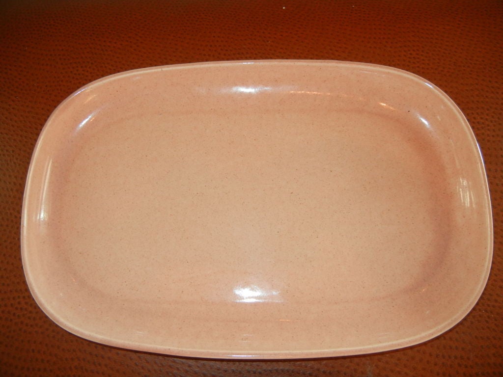 A Large Russel Wright Ceramic Serving Platter at 1stdibs