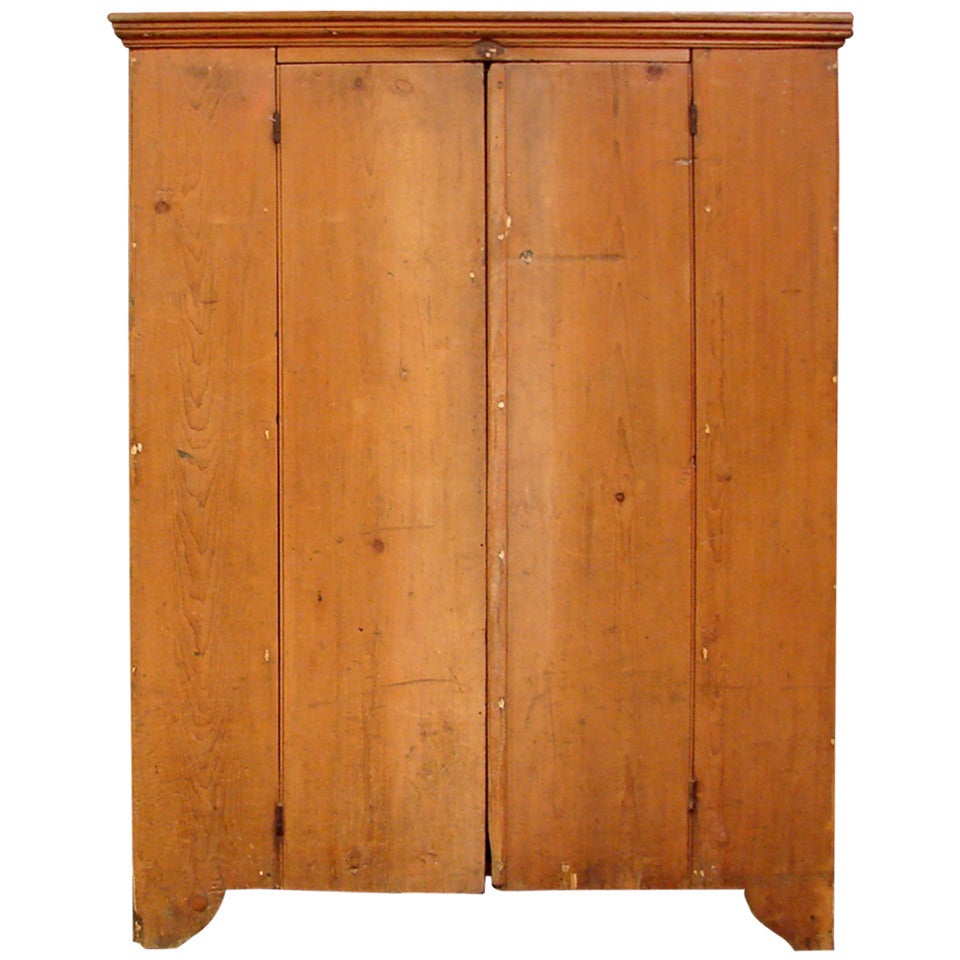 19th Century Pennsylvania Pine Jelly Cupboard For Sale