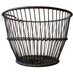 Antique A Long Island, NY  Great South Bay Clam Basket