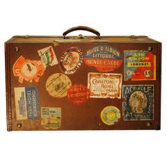 A Vintage Gentleman's Traveling Case