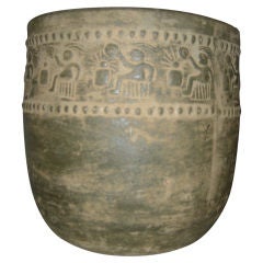 Wonderful Large Antique Pottery Vessel or Planter