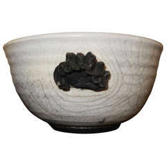 An Early Raku Primitive Form Tea Bowl