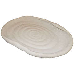 Lovely Ovate Form Coral Platter