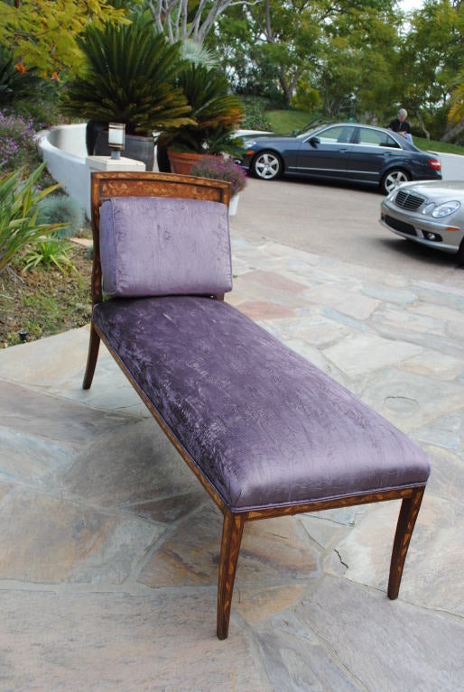 A Masterpiece of Dutch Marquetry, Chaise Longue (Hearst Castle)