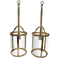 Exquisite Pair of French Lanterns