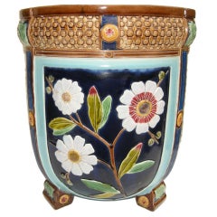 Used Wedgwood Majolica,  Argenta Ware 19th Century Jardinière