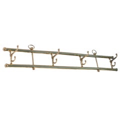 A Simple, Beautiful French Solid Brass  Rack 1920s