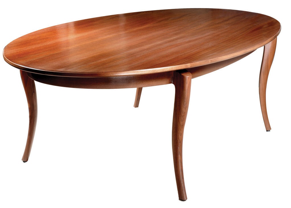 Beitel Dining Table by American Studio Craft Artist David N. Ebner In Excellent Condition For Sale In Bellport, NY