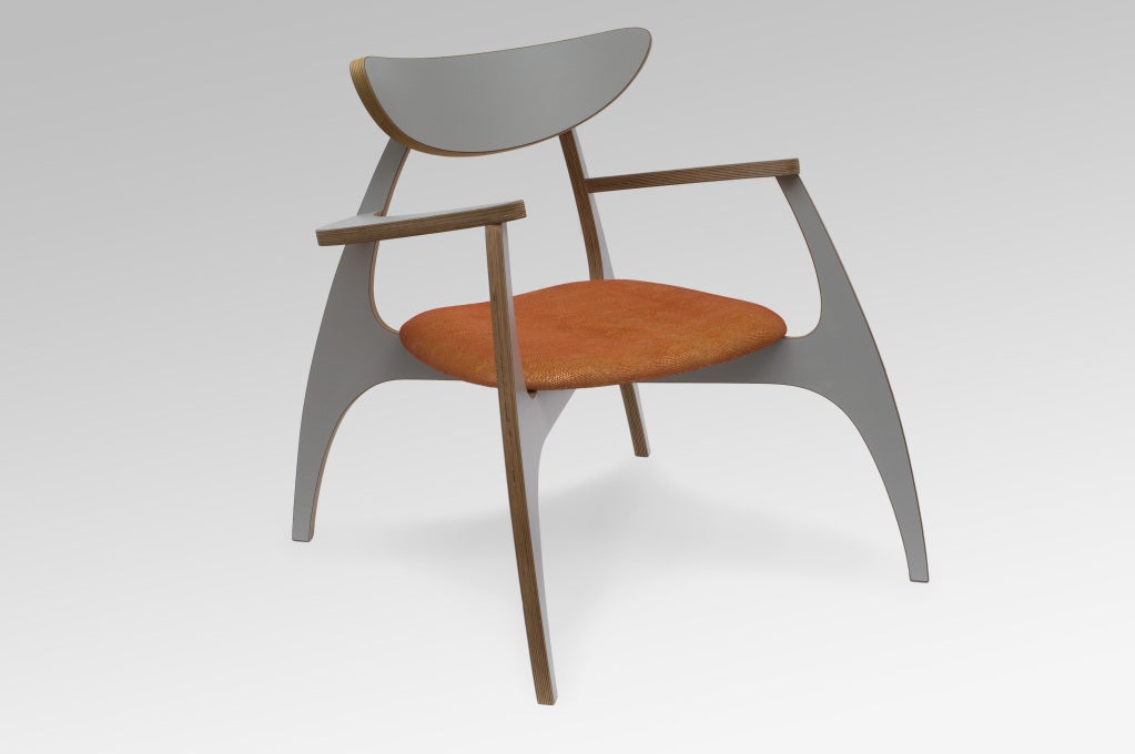 "Emirate" Chair.Edition of 100 by Artist  Craftsman, Jeff Muhs