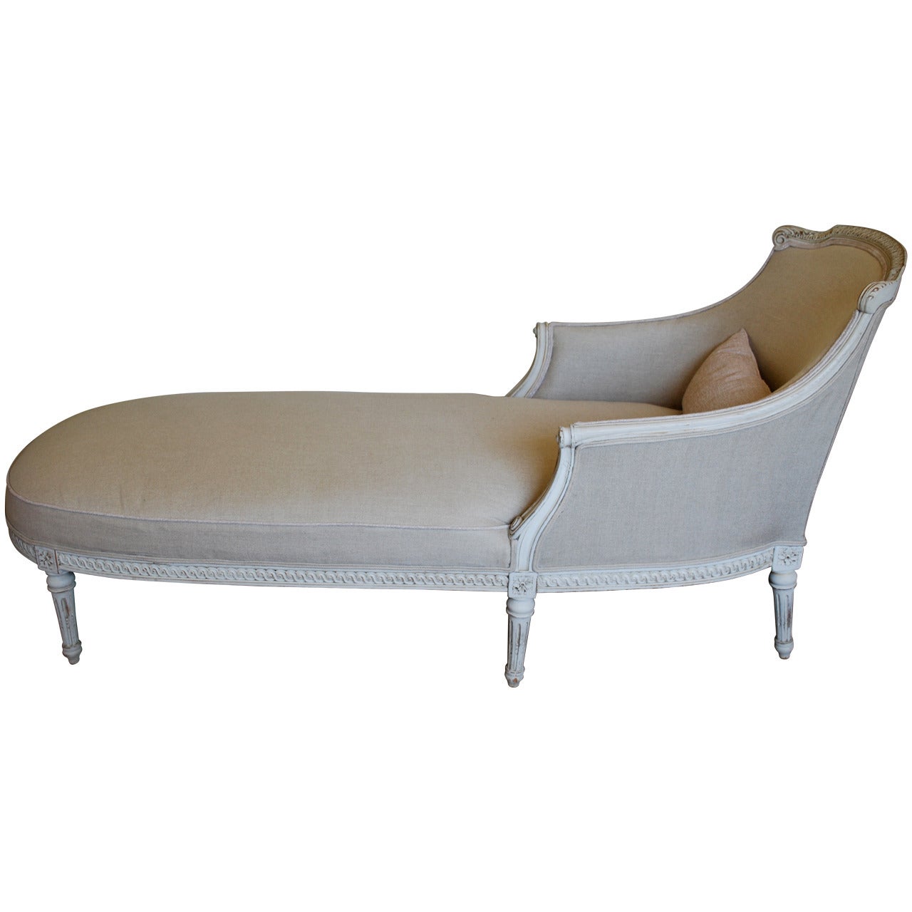 Swedish Gustavian Chaise, 1890s