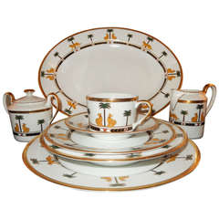 Christian Dior - Vaisselle en porcelaine fine 'Casablanca'