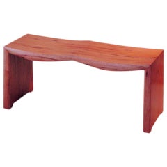 David N. Ebner, American Studio Craft Artist, Spanish Cedar Bench