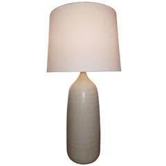 Large Hand Crafted Pottery Lamp