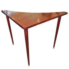 A Danish Mid-Century Sofa Corner Table