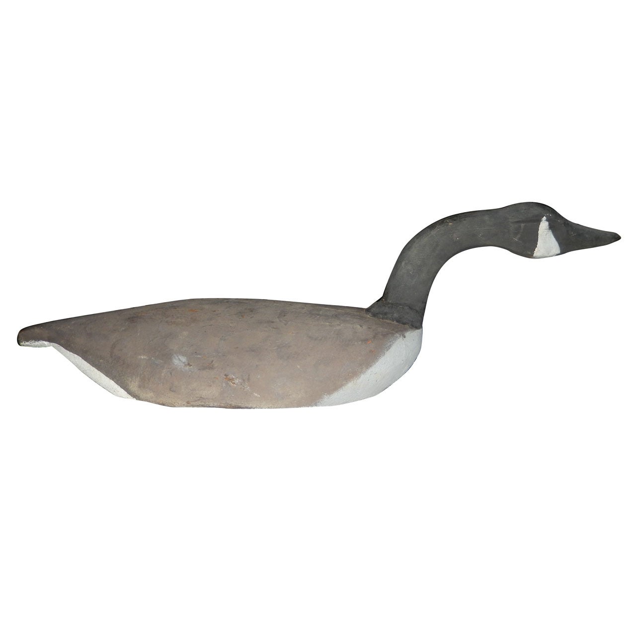 A Primitive Halsey Goose Decoy. Watermill Long Island NY