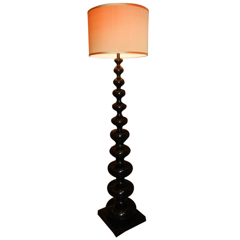 Modern Barley Twist Floor Lamp For At 1stdibs Modern Barley Twist Floor Lamp For
