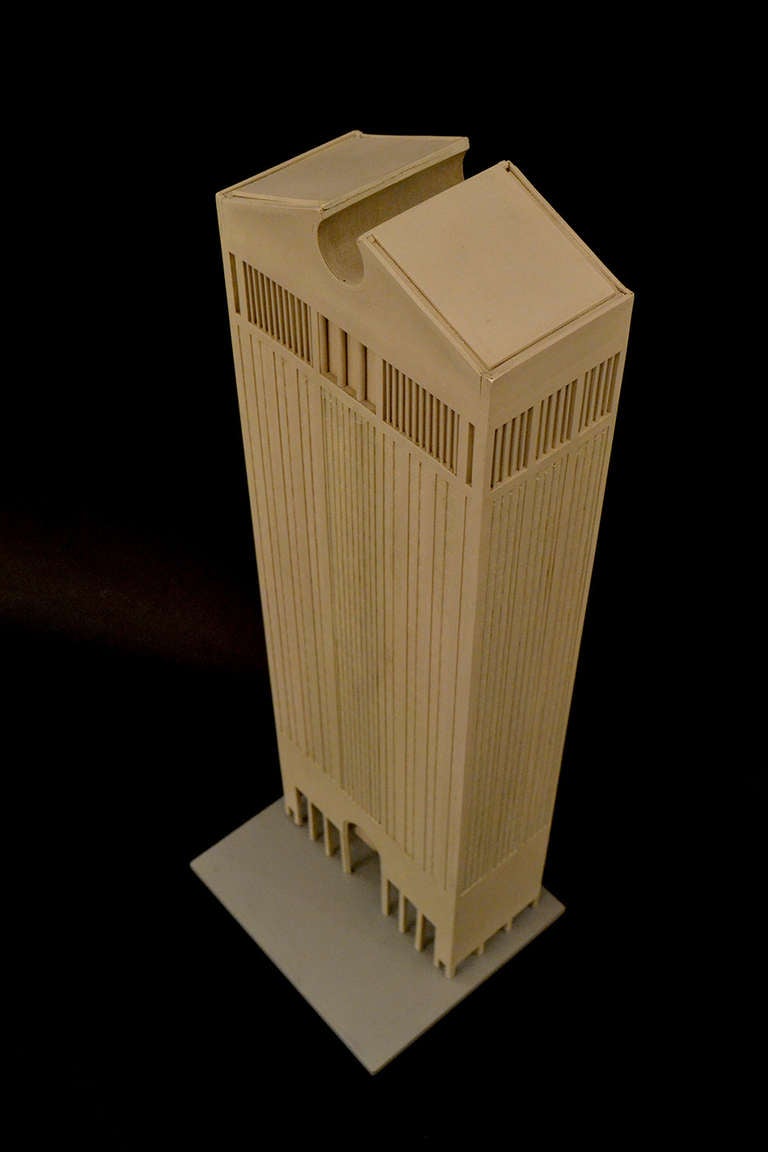 Late 20th Century  Philip Johnson AT&T Building Architectural Model, USA 1979