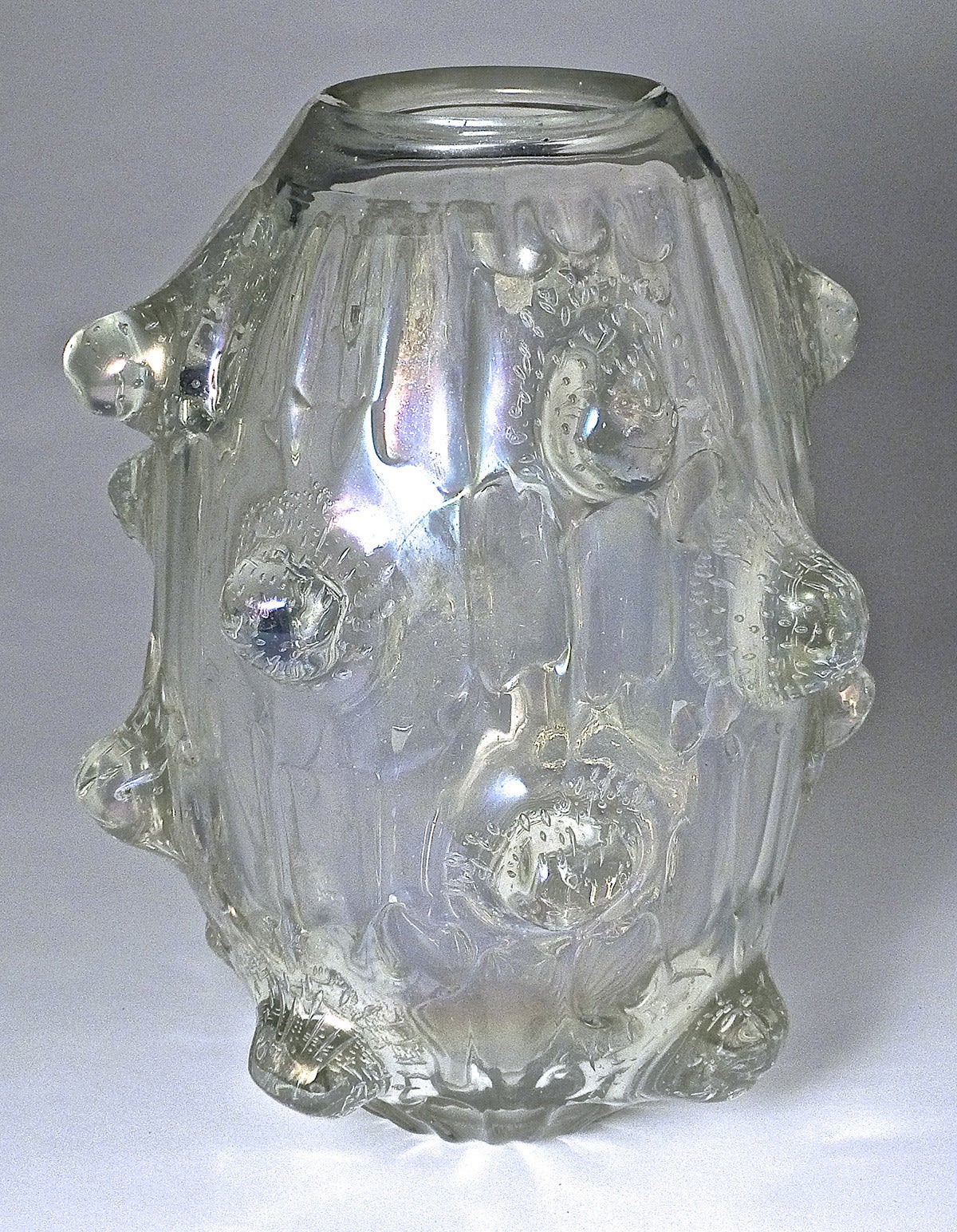 This vase is impressive both in size and beauty, circa 1940s.