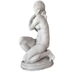 Kai Nielsen Garden Statue of a Young Woman, Denmark 1923-1924