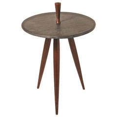 Phillip Lloyd Powell Slate Top Occasional Table
