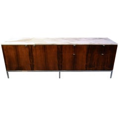 Florence Knoll Executive Credenza in Rosewood