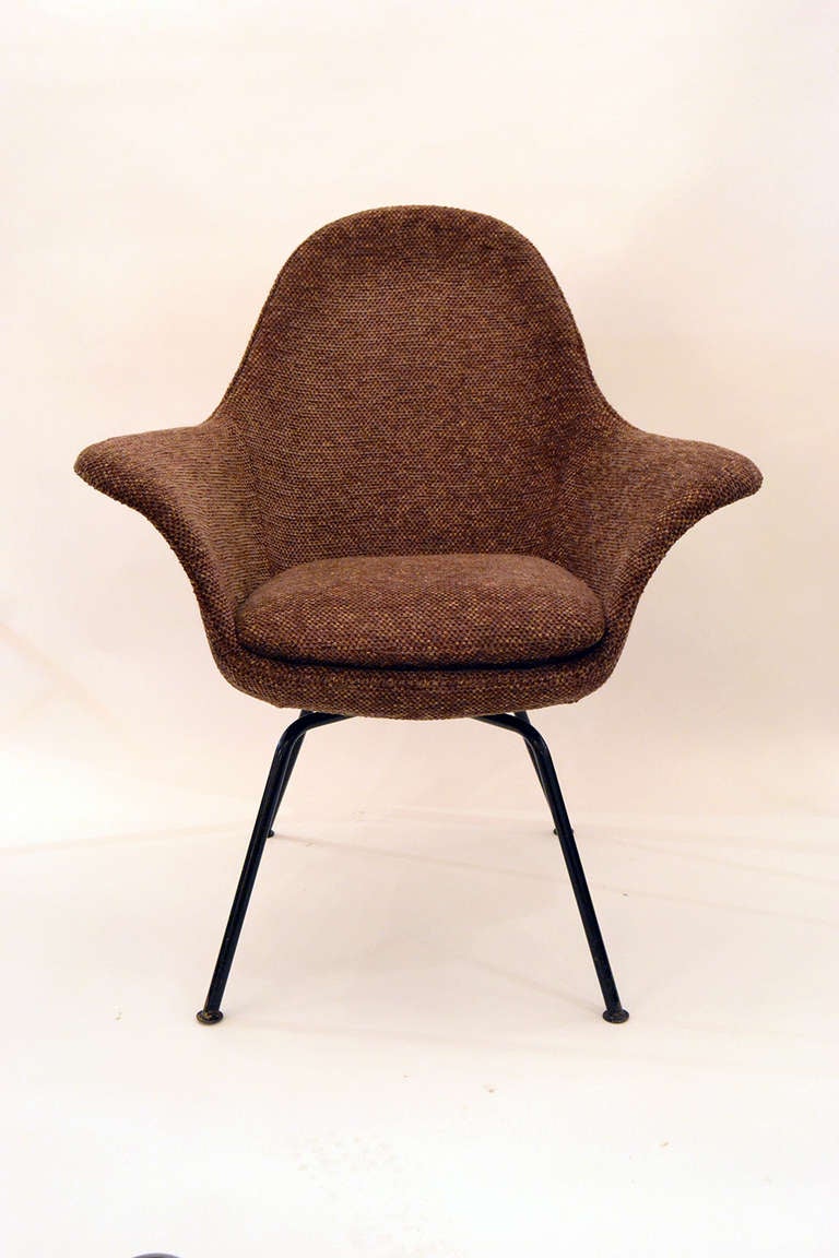 Swiss Modern Pair of Chairs by Hans Bellman for Strassle, Switzerland