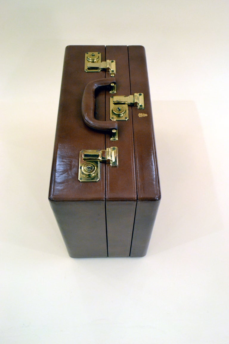 American Vintage Transatlantic Cosmetics Suitcase by Mark Cross